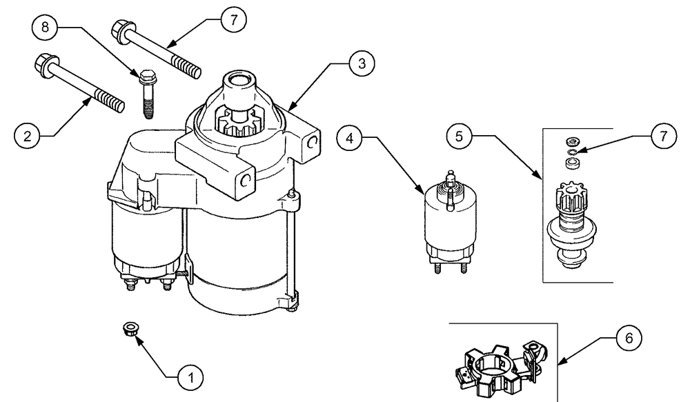 Electric Start (Kh-25-098-09-S) Diagram and Parts List for 2518-44 13A208L100-13B288L100 Cub Cadet Lawn Tractor